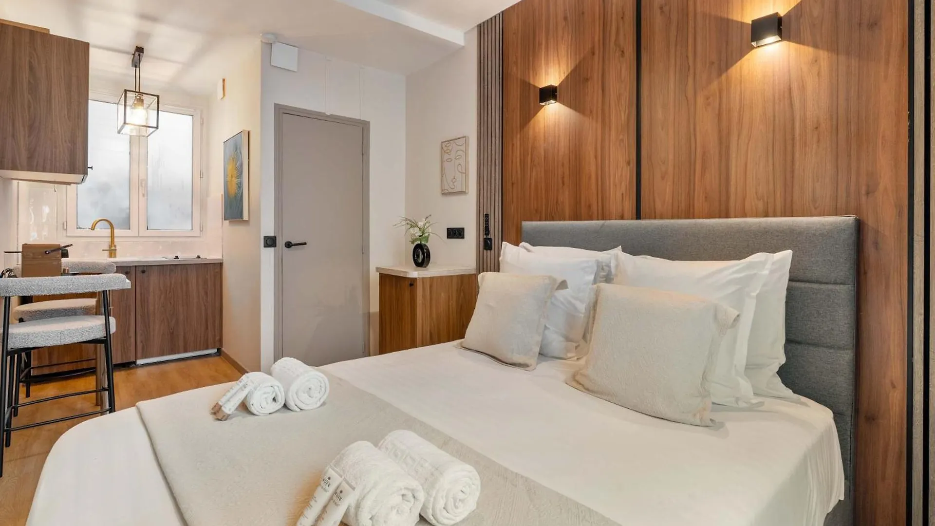 Calm Studio Near Montparnasse Paris France